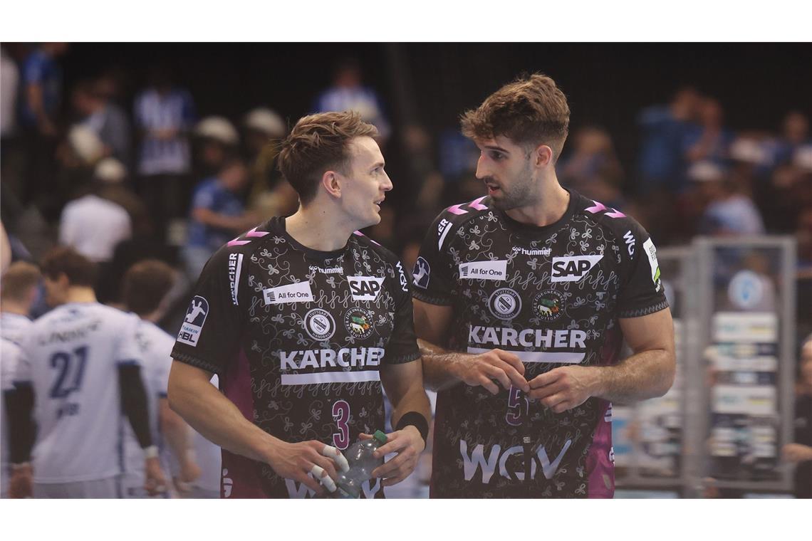 Max Häfner (li.), Antonio Serradilla: Zwei wichtige Punkte gewonnen.