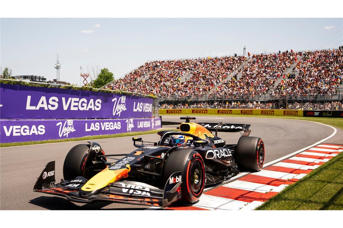 Russell setzt sich in Qualifikation in Montreal durch Max Verstappen auf der Strecke.