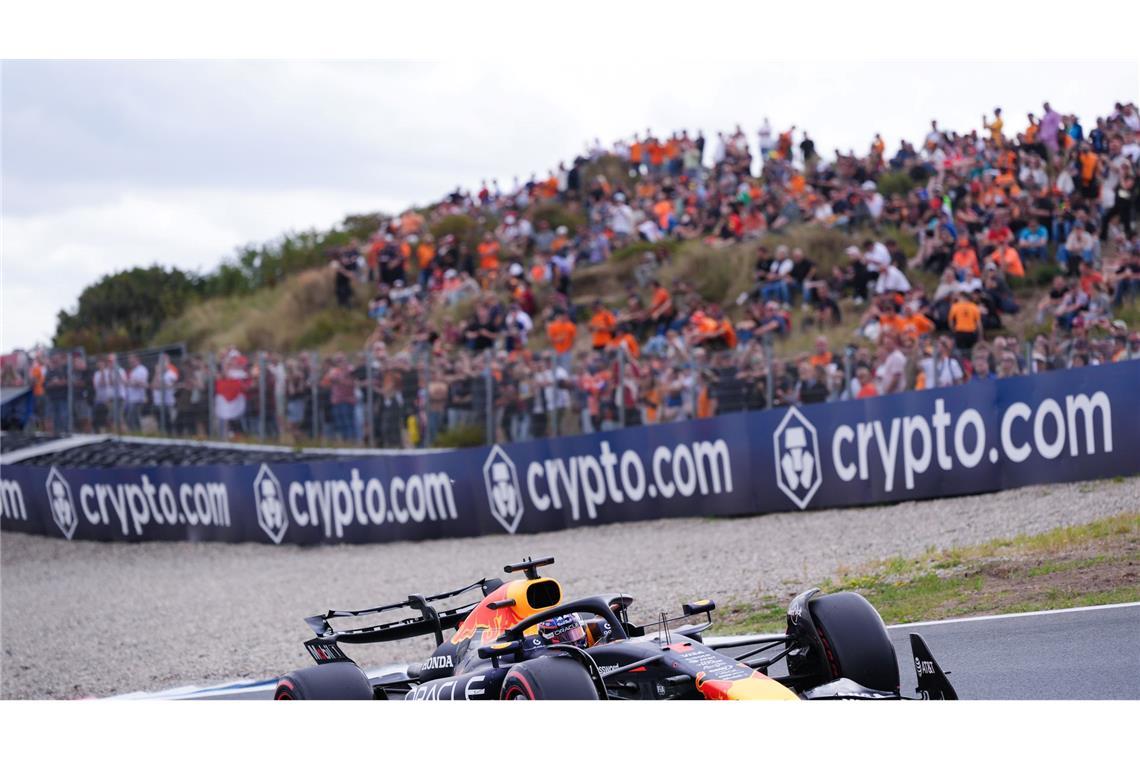 Verstappen im Formel-1-Training in Zandvoort chancenlos