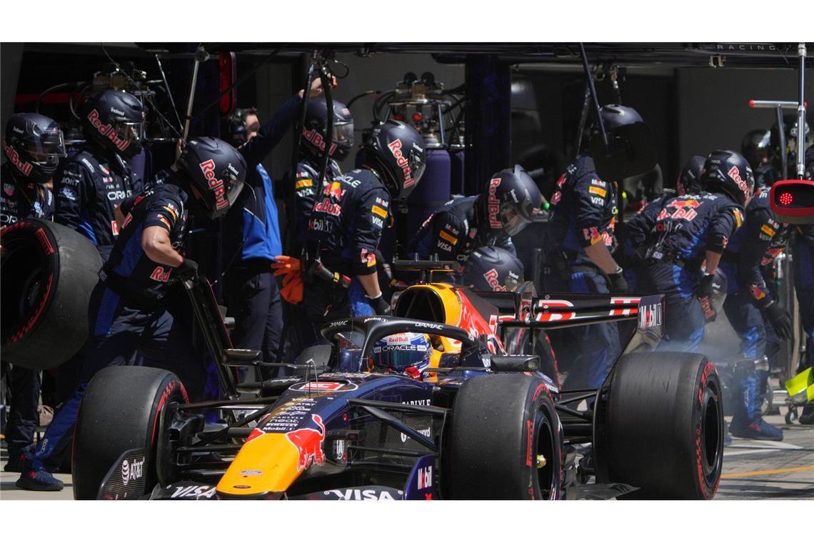 Max Verstappen ist mit seinem Red Bull überhaupt nicht zufrieden.
