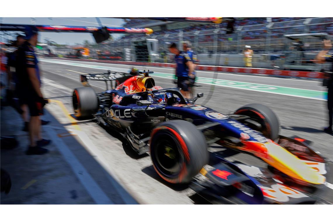 Max Verstappen konnte in diesem Jahr noch kein Rennen gewinnen. (Archivbild)