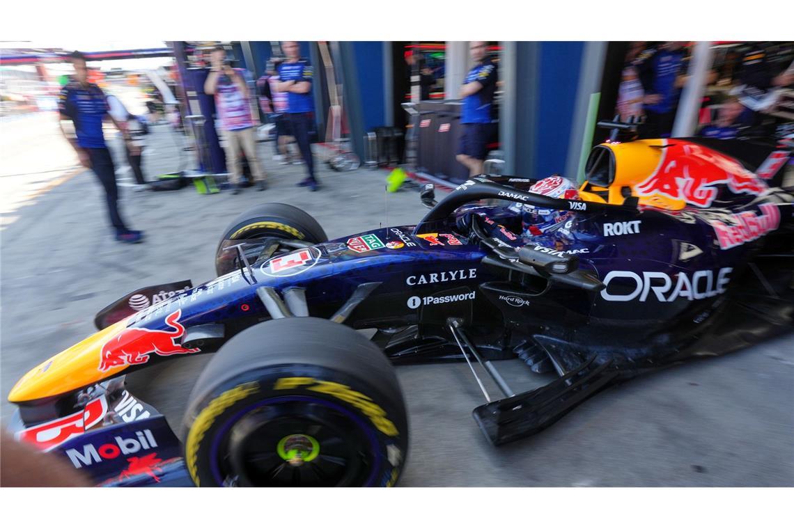 Max Verstappen: Ziel ist Titel Nummer fünf.