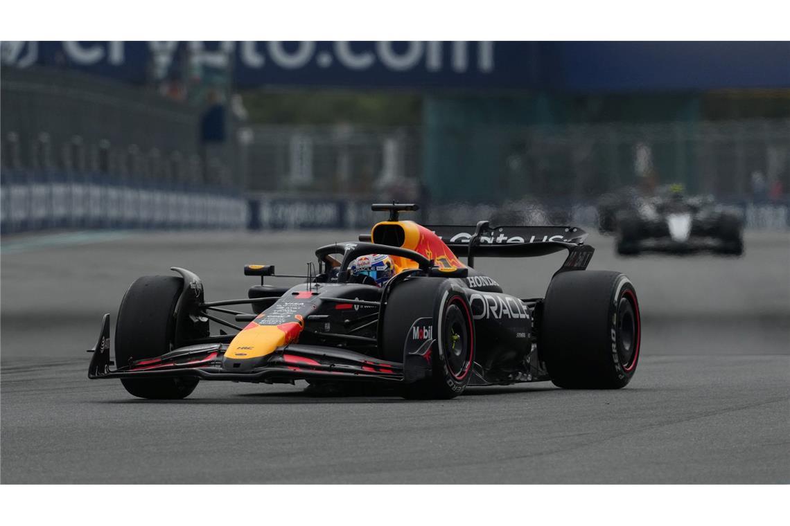Red Bull-Protest gegen Mercedes-Fahrer Russell abgewiesen Max Verstappens Team will für ihn Platz drei in Miami erstreiten.