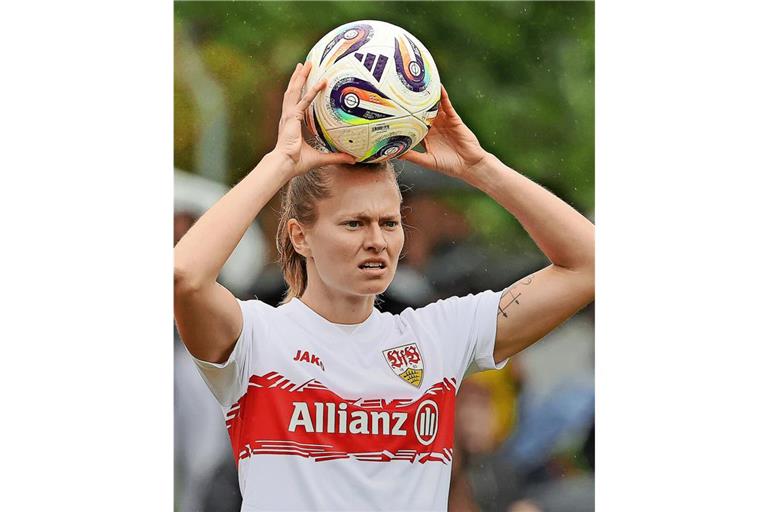 Maximiliane Rall hat viel vor mit dem VfB.