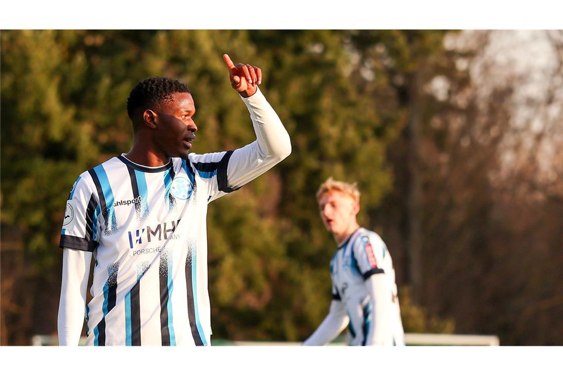 Mboob zeigte seine Schnelligkeit.