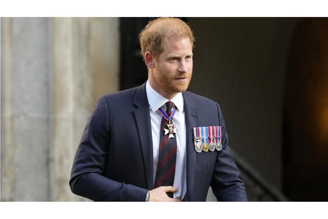 Prinz Harry und König Charles treffen sich zum Tee Medienberichten zufolge soll Prinz Harry am Wohnsitz seines Vaters eingetroffen sein. (Archivbild)