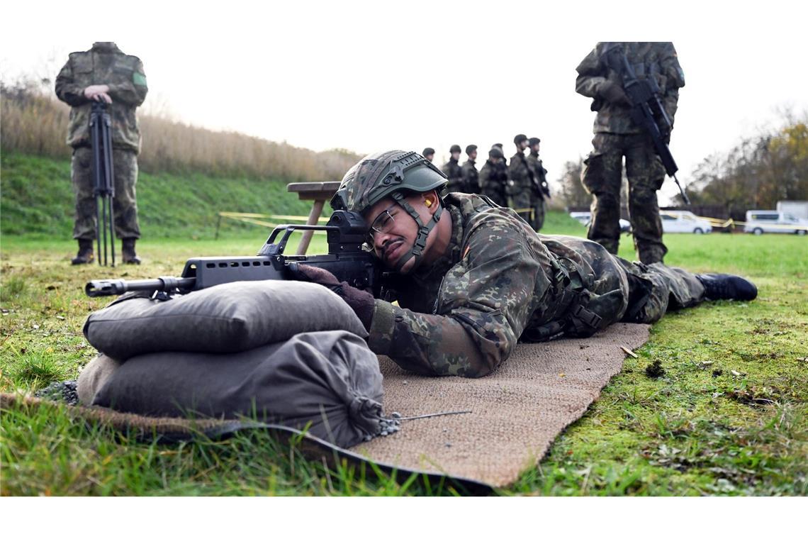 Medientag zur Basisausbildung bei der Bundeswehr