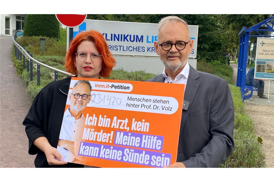 Mehr als 231.000 Personen haben eine Petition von Volz unterschrieben