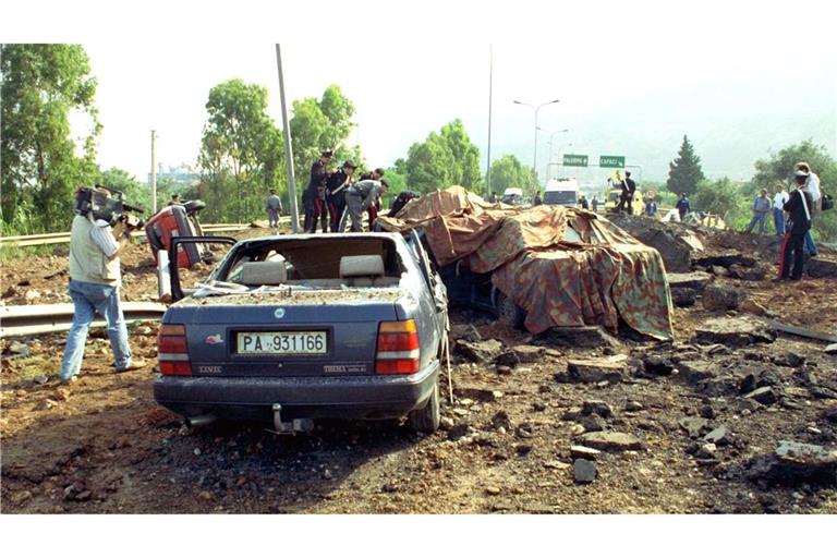 Mehr als 30 Jahre nach dem Mord an dem Mafiajäger Giovanni Falcone ist einer der Attentäter nun wieder frei. (Foto: Archiv)