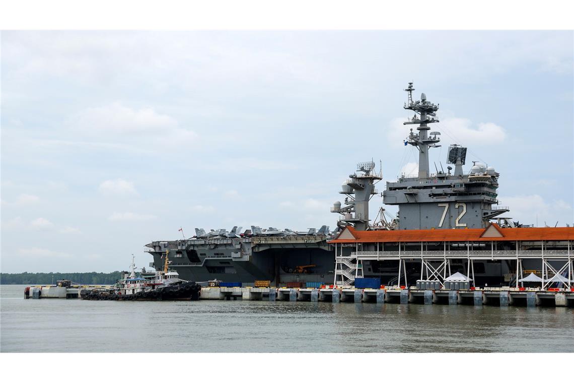 Mehrere US-Medien berichten, dass der Flugzeugträger auf dem Weg in den Nahen Osten sei (Archivbild).