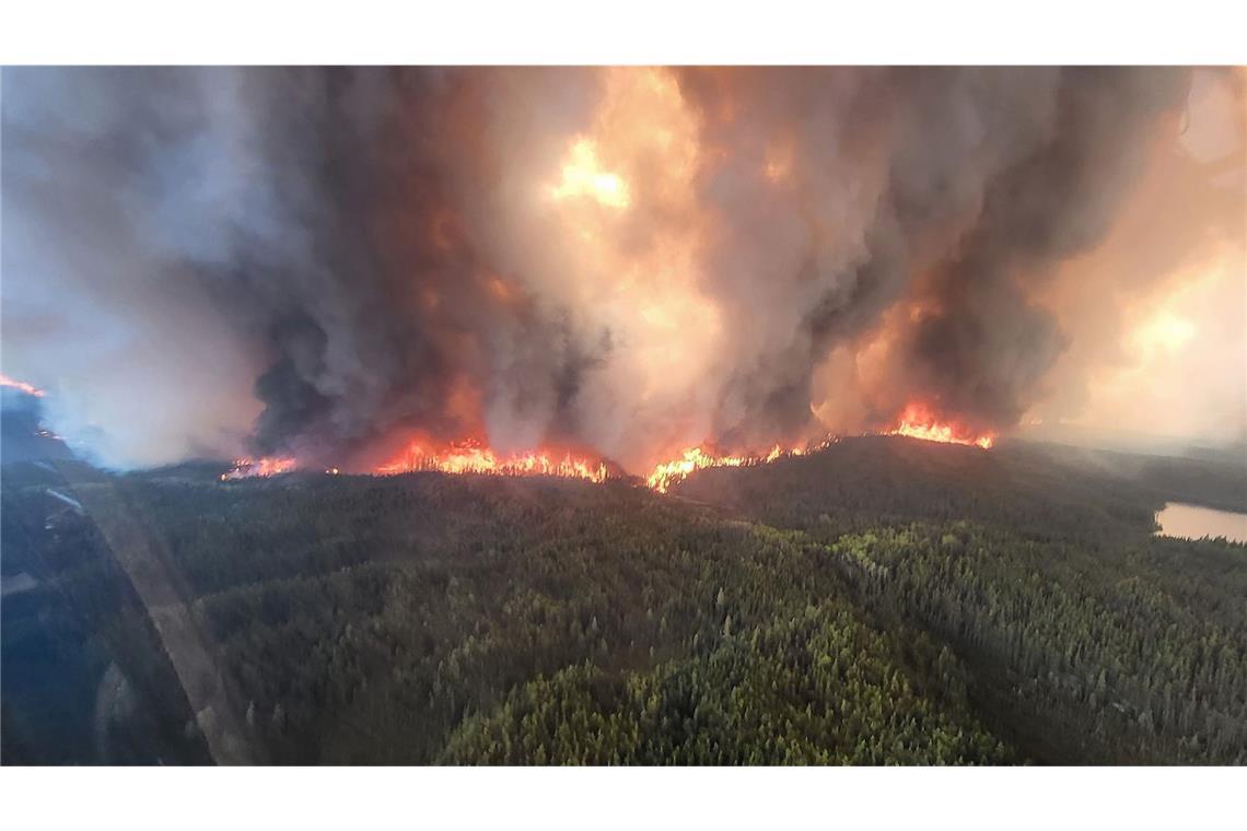 Waldbrände breiten sich aus Mehrere Waldbrande in Kanada. (Archivbild)