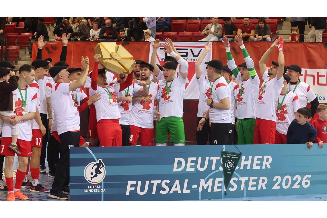 Meister-Jubel beim TSV Weilimdorf.