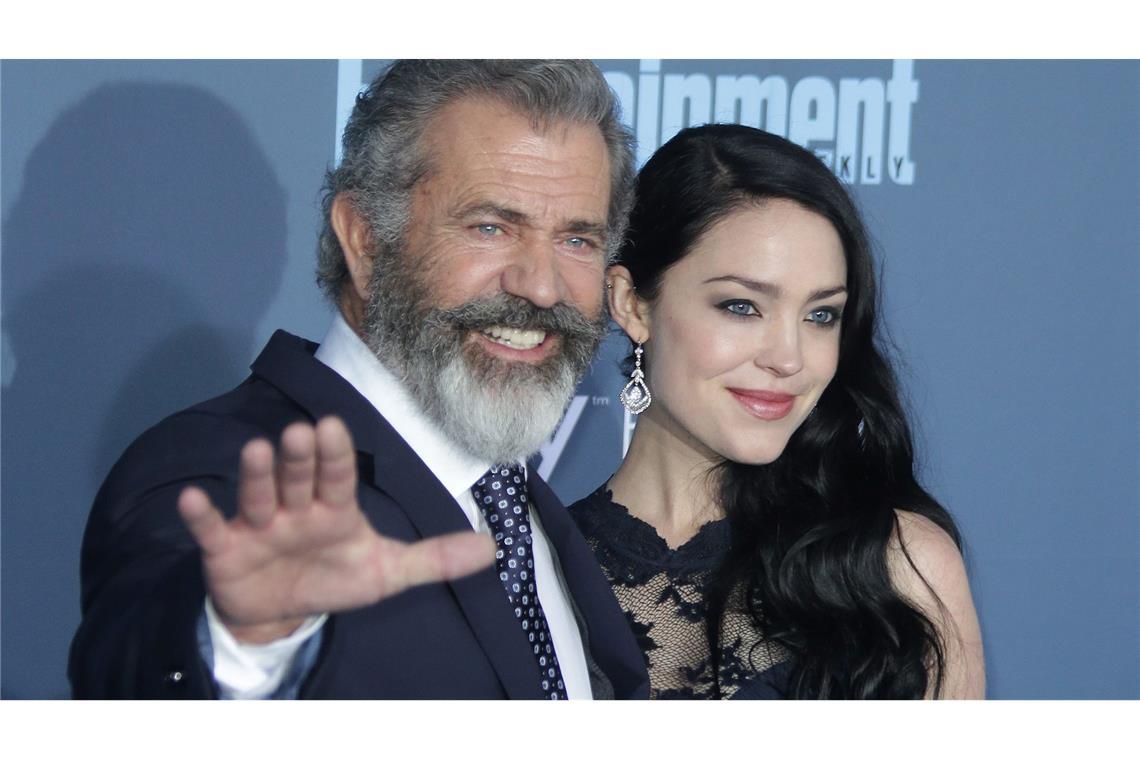 Mel Gibson und seine damalige Partnerin Rosalind Ross im Jahr 2016. (Archivbild)