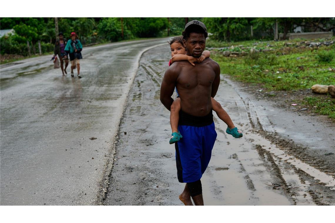 Sturmfolgen in Jamaika: Behörden warnen vor Krokodilen "Melissa" dürfte auch Kuba noch als starker Hurrikan erreichen.