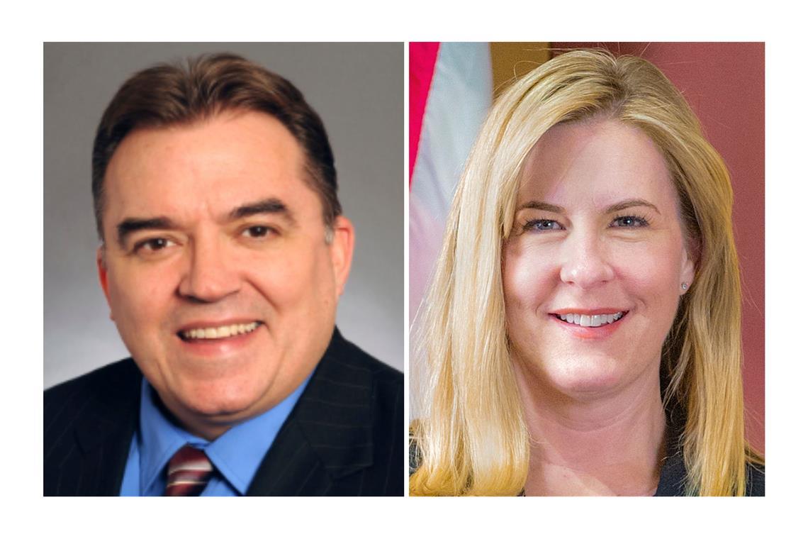 Tödliche Schüsse in den USA: Täter bisher nicht gefasst Melissa Hortman wurde getötet. Ihr Parteikollege John Hoffman wurde schwer verletzt.