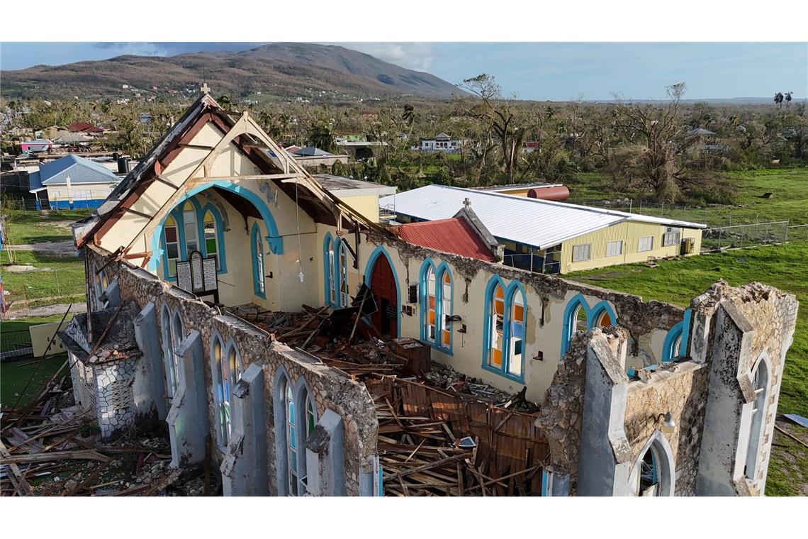 "Melissa" traf insbesondere Jamaika mit voller Wucht.