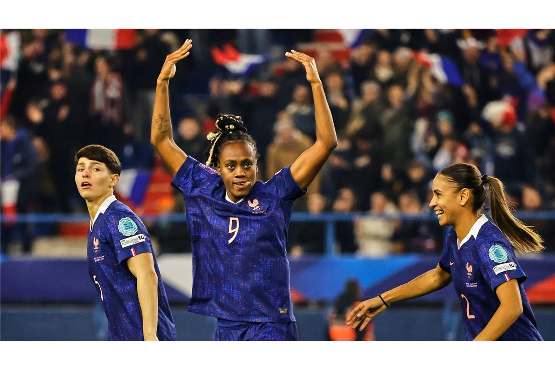 Wieder Klara Bühl: DFB-Frauen ziehen ins Finale ein Melvine Malard erzielt das frühe 1:0 gegen Deutschland