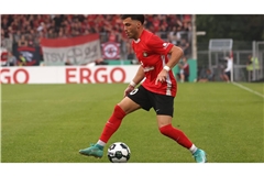 Mert Tasdelen von  Regionalliga-Meister SG Sonnenhof Großaspach hat zehn Saisontore erzielt.