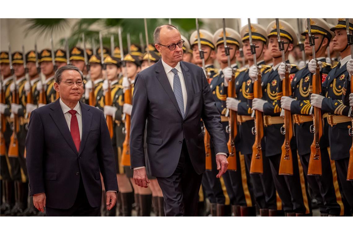 Merz will Beziehungen zu China vertiefen