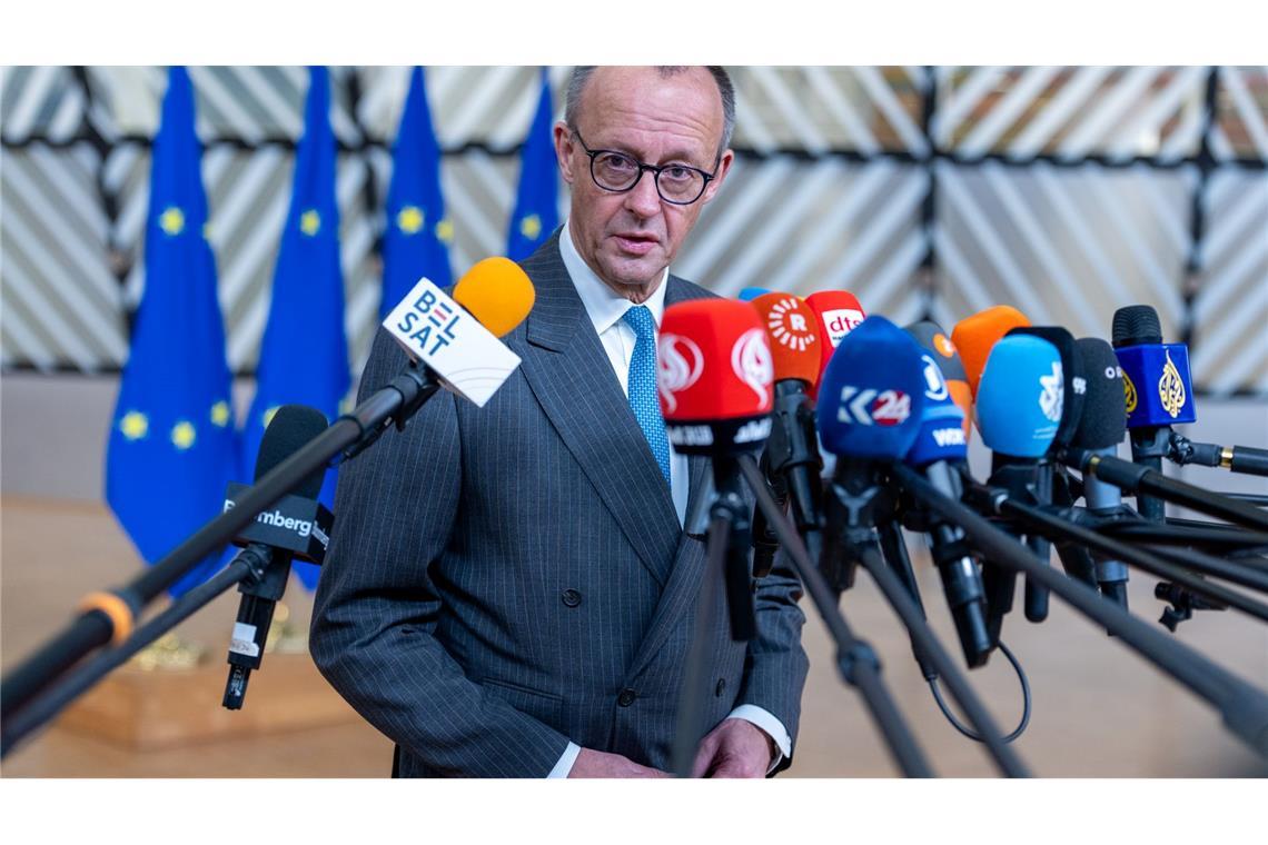 Merz beim EU-Gipfel: Streit um Nutzung eingefrorener russischer Milliarden