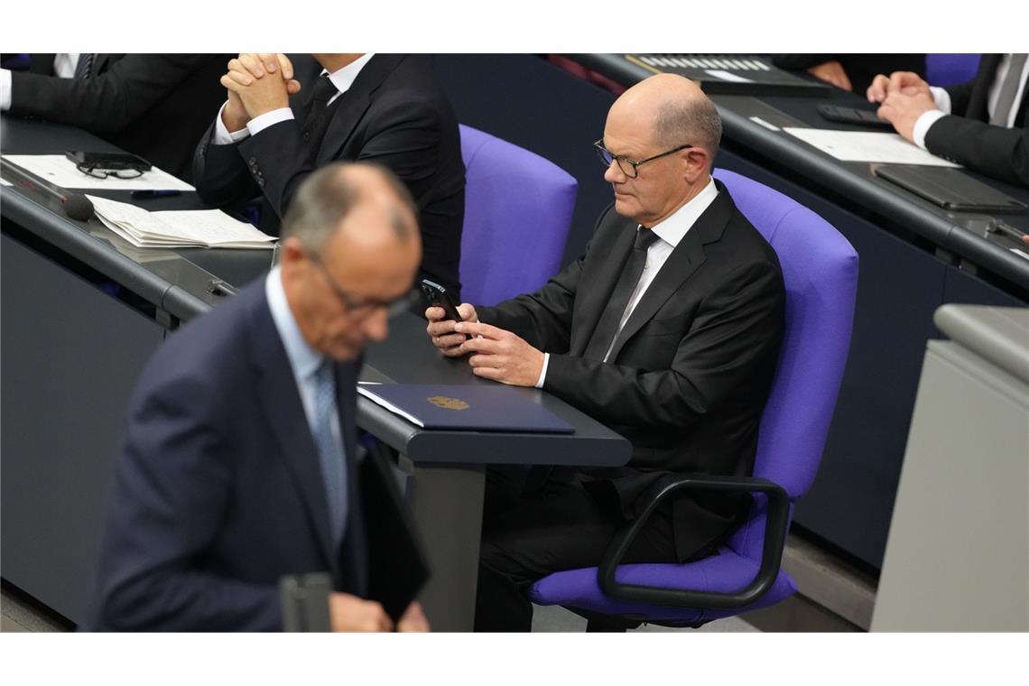 Das ist der 27-Punkte-Plan Merz (CDU) und Scholz (SPD) streben in unterschiedliche Richtungen.