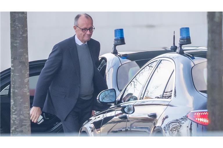 Merz empfängt Selenskyj und Kushner.