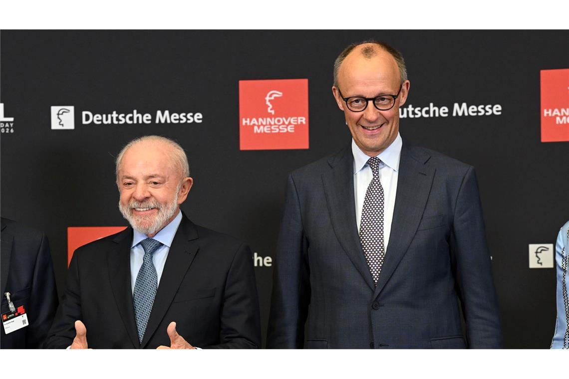 Merz erhofft sich von der Hannover-Messe ein Zeichen der Zuversicht