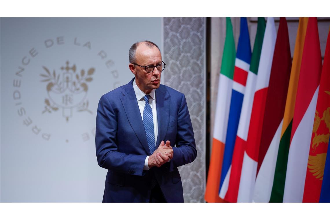 Merz hat eine militärische Beteiligung Deutschlands an der Absicherung eines möglichen Waffenstillstands in der Ukraine in Aussicht gestellt.