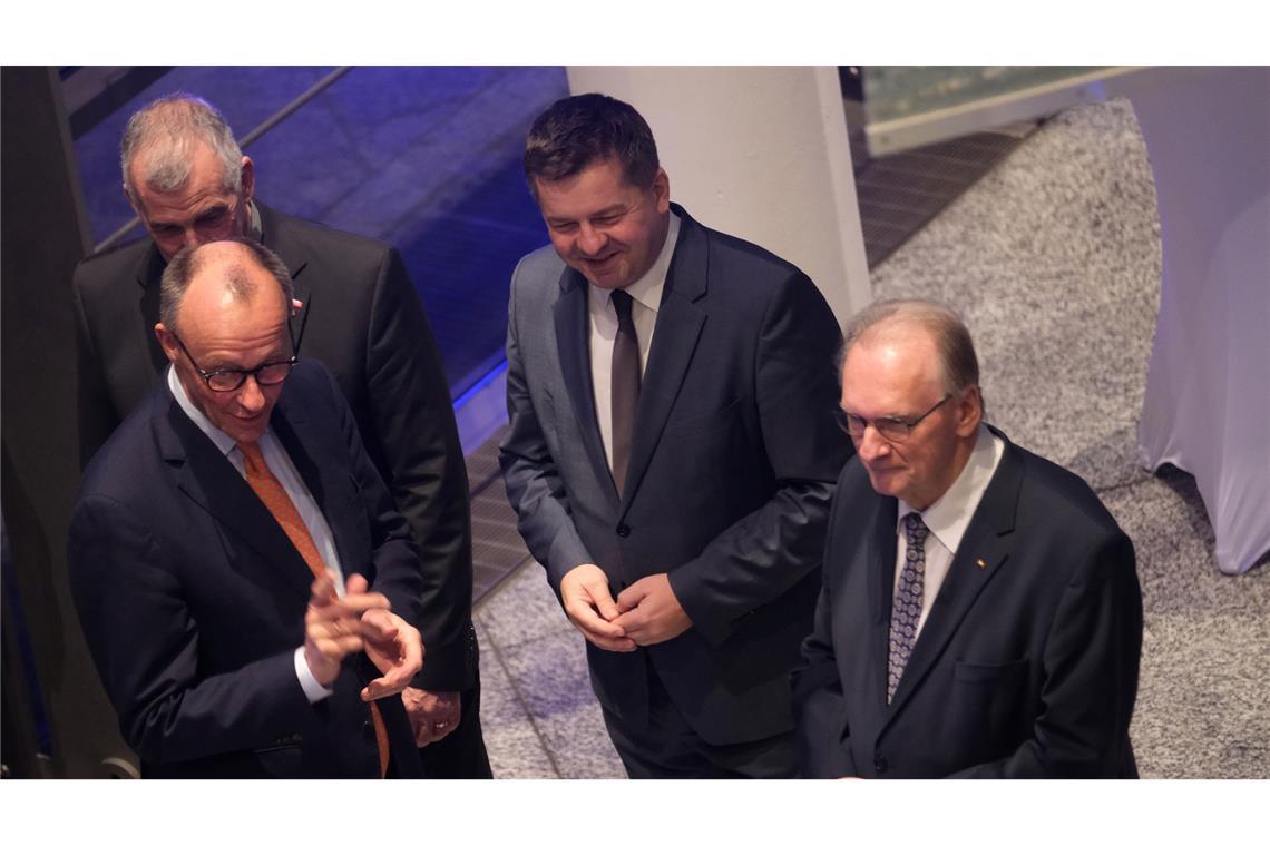 Merz sieht Grund für Zuversicht.