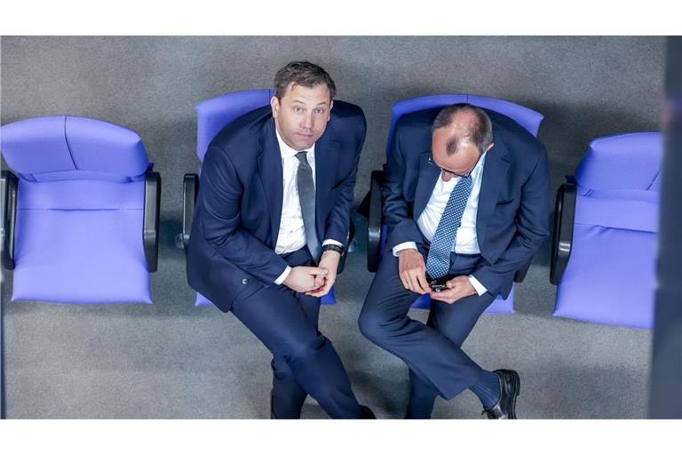 Merz und Klingbeil sind sich seit dem Wahlkampf näher gekommen. (Archibild)