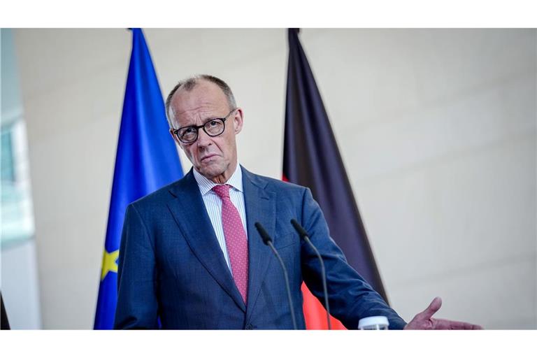 Merz wünscht sich ein gelingen der Koalition, garantieren will er es aber nicht.