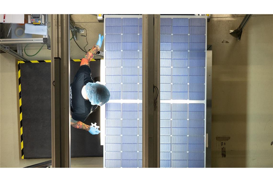 Solarhersteller Meyer Burger stoppt Produktion in den USA
