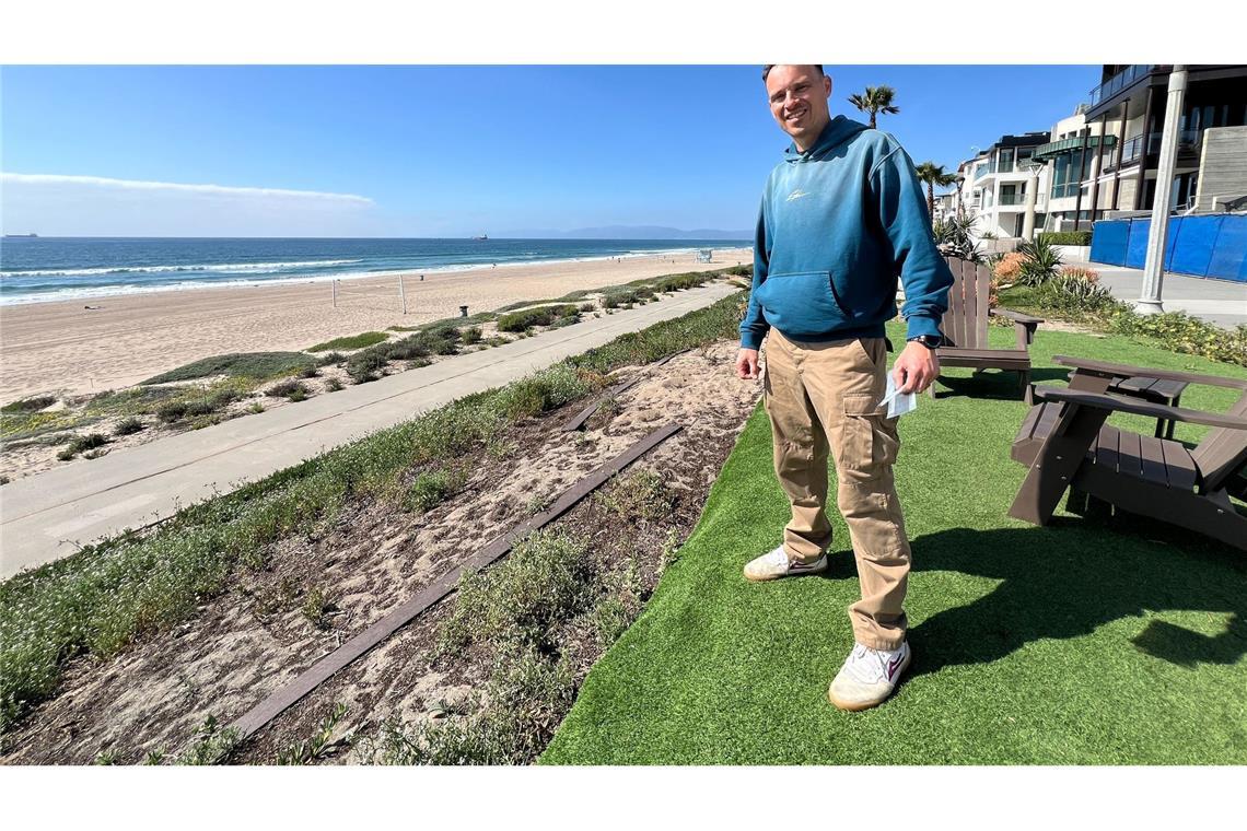 Michael Ralla ist ein begeisterter Surfer.