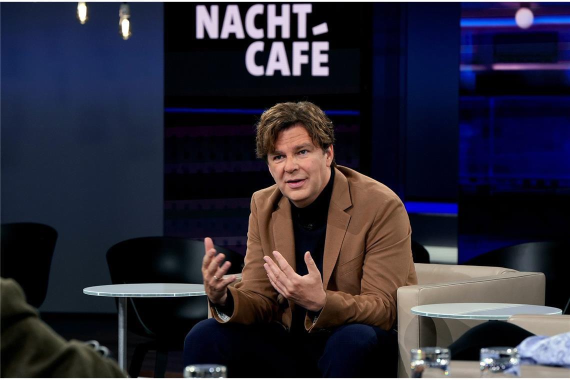 Michael Steinbrecher, Moderator des "Nachtcafé".