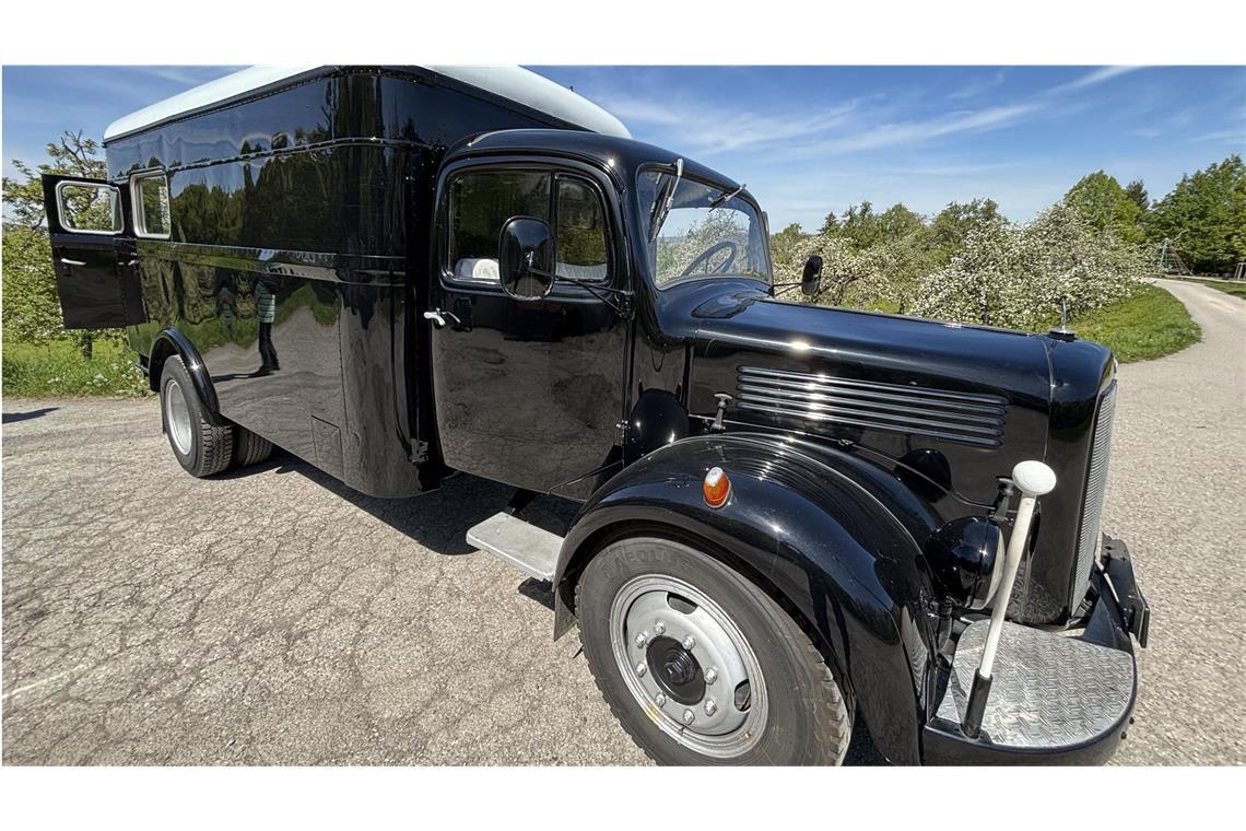 Michael Widers Mercedes-Benz-Lkw, Baujahr 1956.