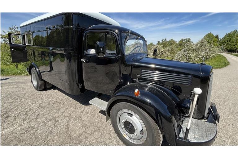 Michael Widers Mercedes-Benz-Lkw, Baujahr 1956.