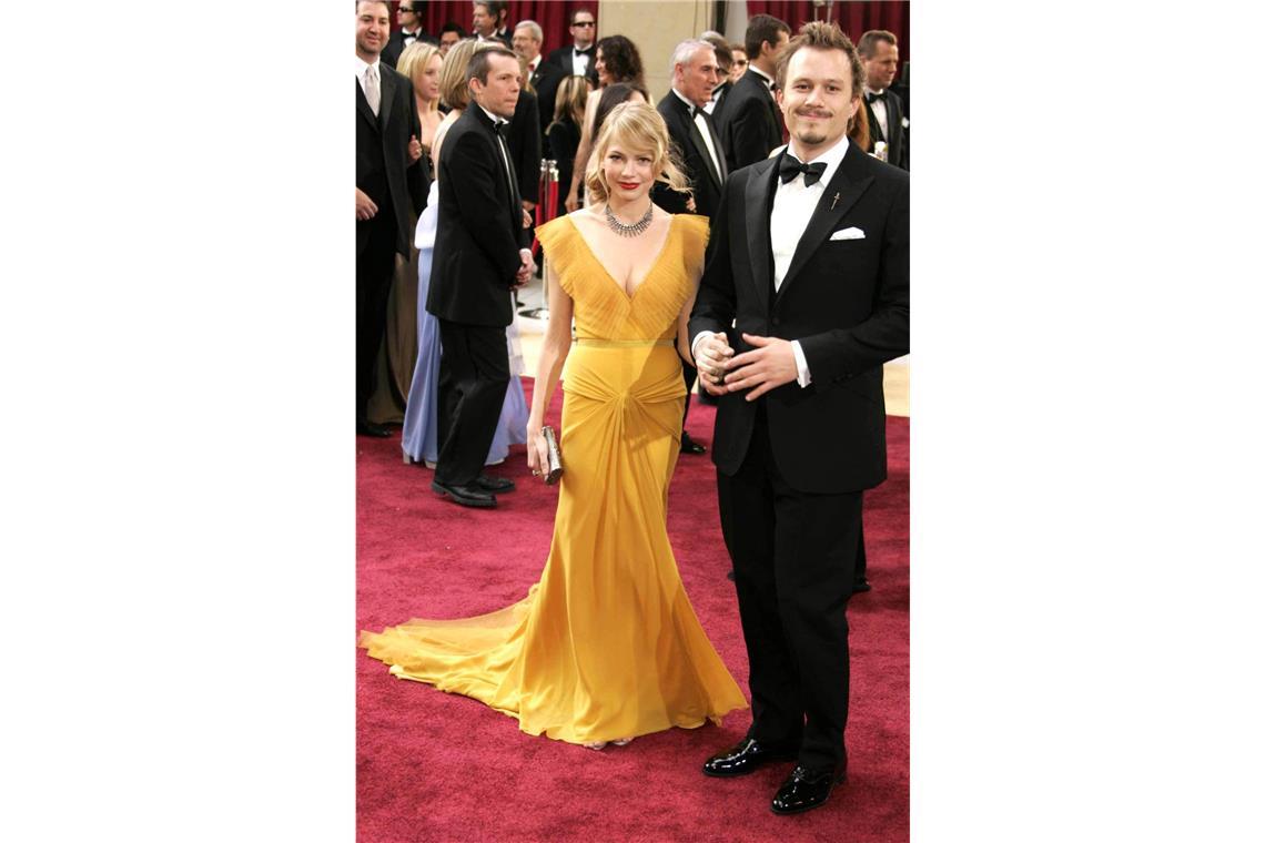 Die schönsten Oscar-Kleider aller Zeiten Michelle Williams Mut zur Farbe wurde 2006 belohnt: Ihr Vera-Wang-Kleid war ein Fashion-Hit, lange bevor die Farbe Senf in jedem Kleiderschrank hing.