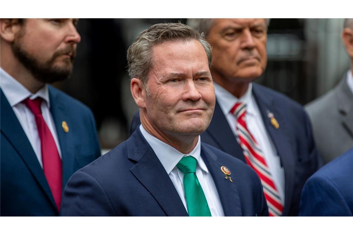 TV-Mann, Milliardär, Radikale: So soll Trumps Team aussehen Mike Waltz soll Nationaler Sicherheitsberater im Weißen Haus werden. (Archivbild)