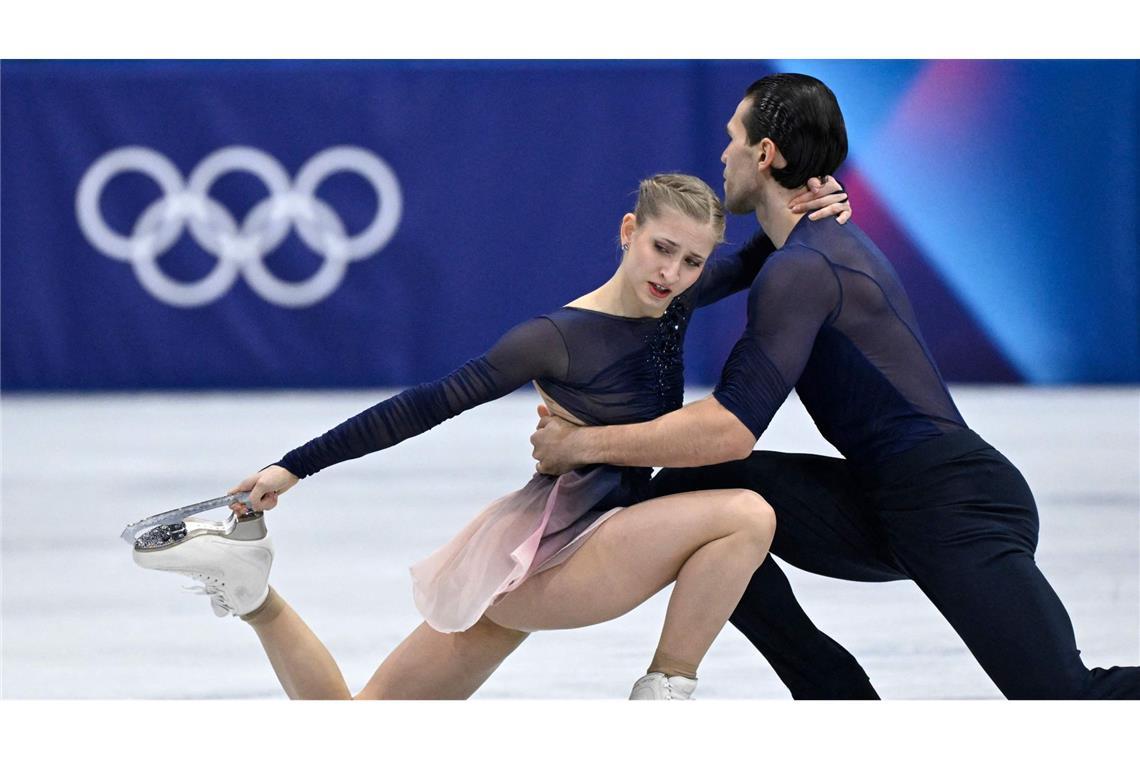 Minerva Hase und Nikita Volodin holten im Eiskunstlauf die Bronzemedaille.