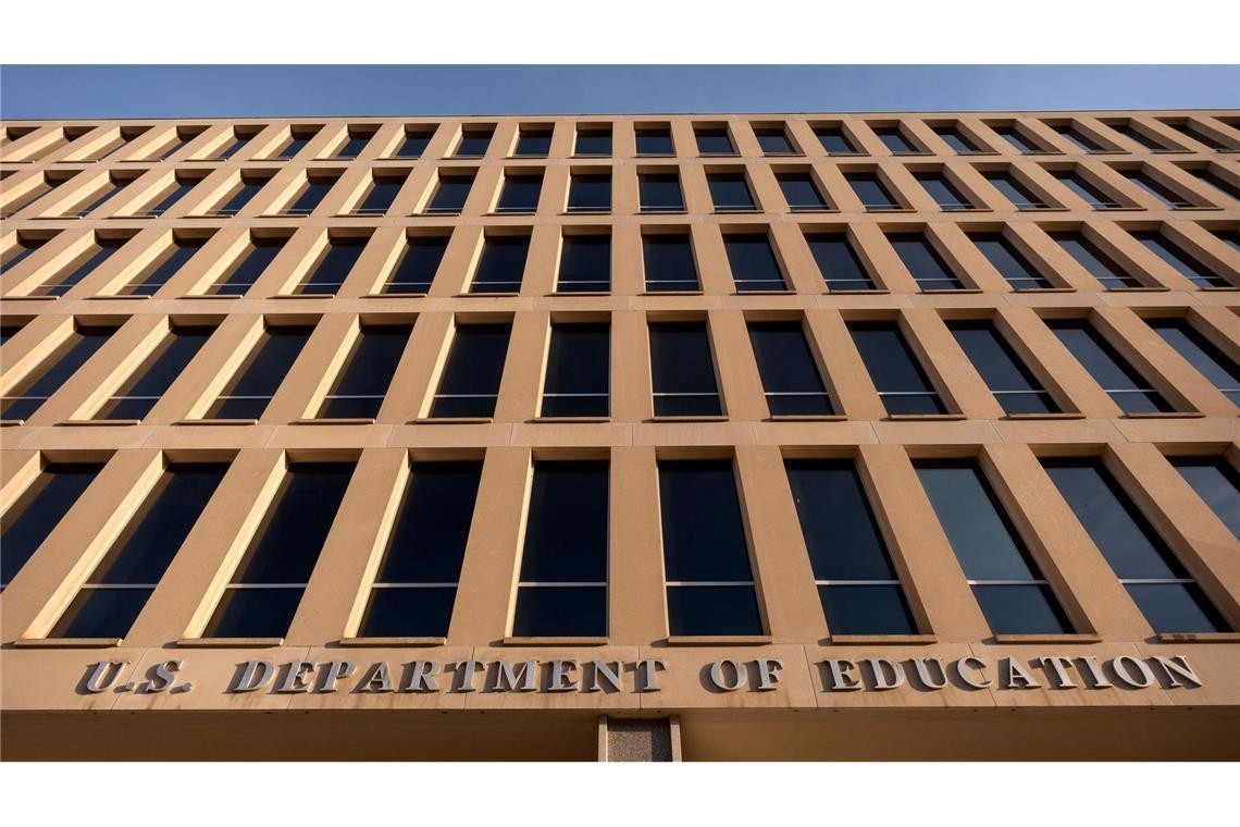Trump geht Zerschlagung von US-Bildungsministerium an Ministerium soll aufgelöst werden. (Archivbild)