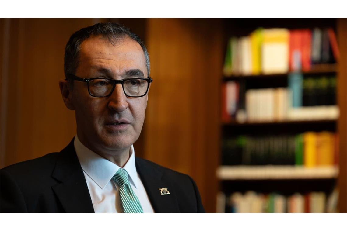 Ministerpräsident Cem Özdemir (Grüne) steuerte auf dem Kongress eine Videobotschaft bei.