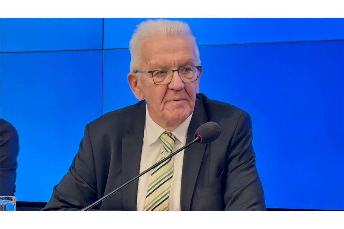 Kretschmann: Demokratische Mitte muss aufeinander zugehen Ministerpräsident Winfried Kretschmann appelliert, aufeinander zuzugehen. (Archivbild)