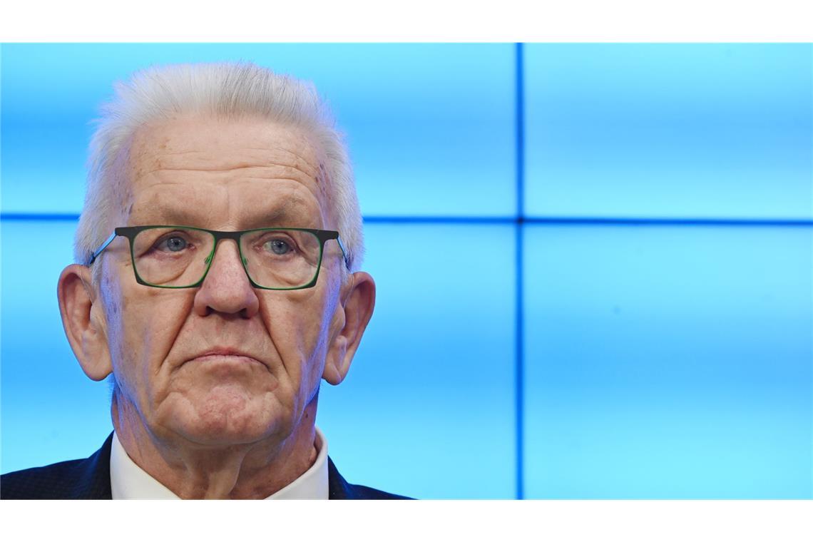 Ministerpräsident Winfried Kretschmann (Archivbild).