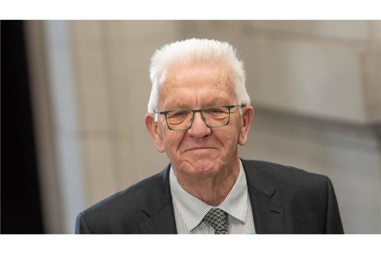 Ministerpräsident Winfried Kretschmann (Grüne) war in den vergangenen Wochen nicht anzumerken, ob er sich auf seinen Abschied freut.