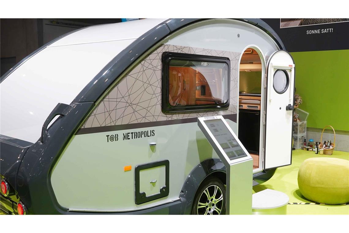 Ade Einheitslook – Das sind die ausgefallensten Camper der CMT Miniwohnwagen liegen im Trend.