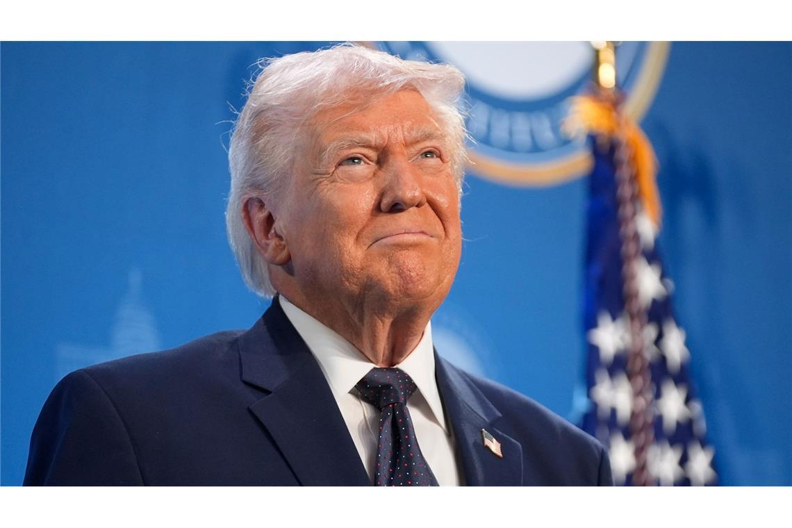 Mischte sich in den Fall auch ein: US-Präsident Donald Trump. (Archivbild)