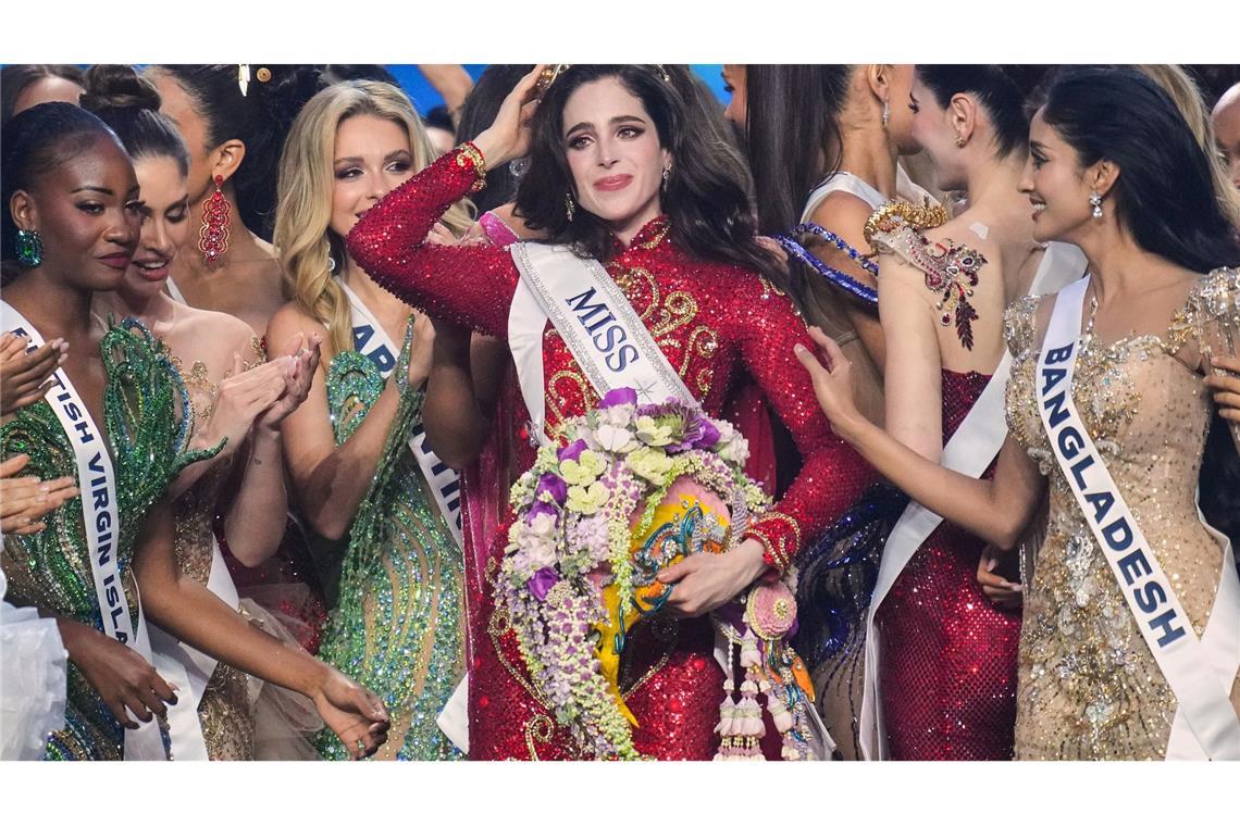 Miss Mexiko Fatima Bosch gewinnt die Wahl zur Miss Universe 2025 in Thailand