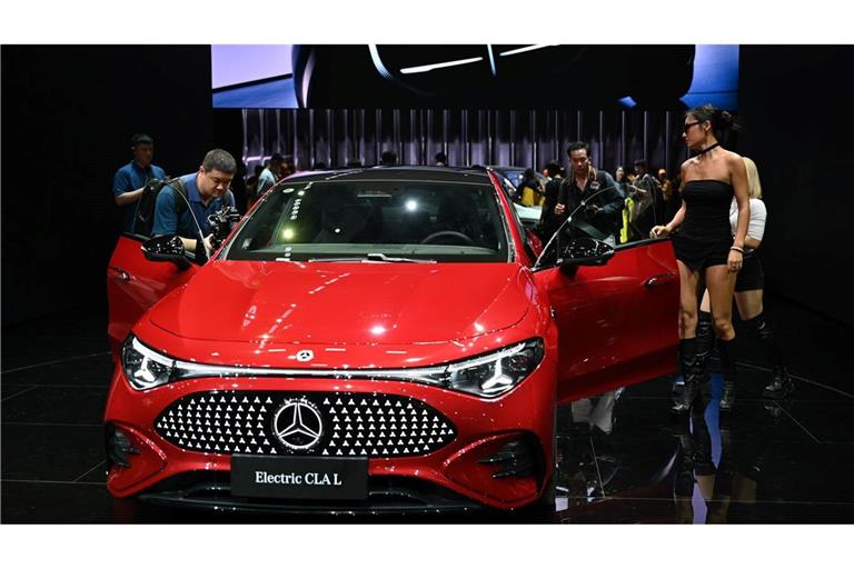 Mit dem CLA will Mercedes in China seine Produktoffensive starten.