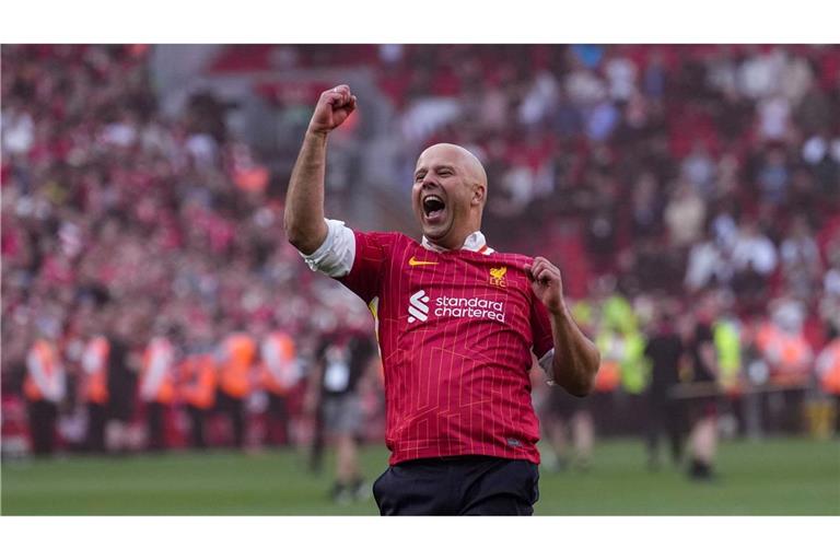 Mit dem Gewinn der Meisterschaft übertraf Liverpool-Trainer Arne Slot in seiner ersten Saison alle Erwartungen.