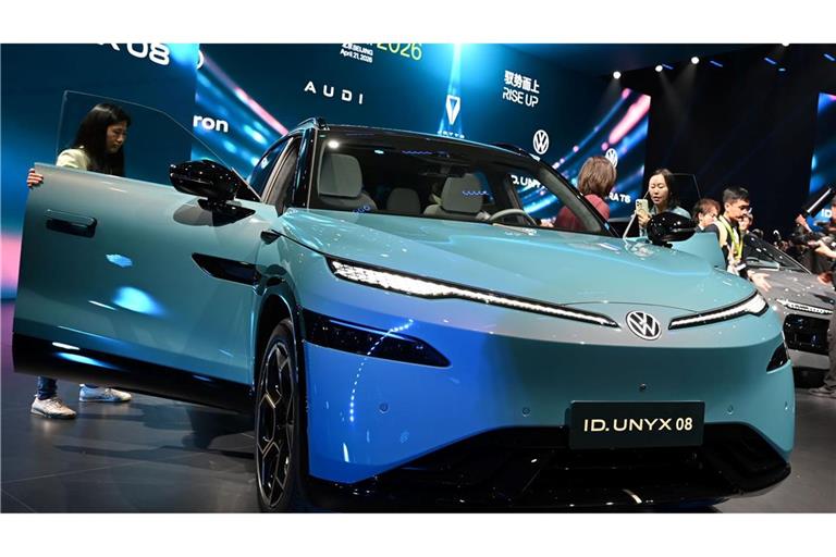 Mit dem in China entwickelten E-Modell D.Unyx 08 will VW dort wieder Boden gutmachen. (Archivbild)